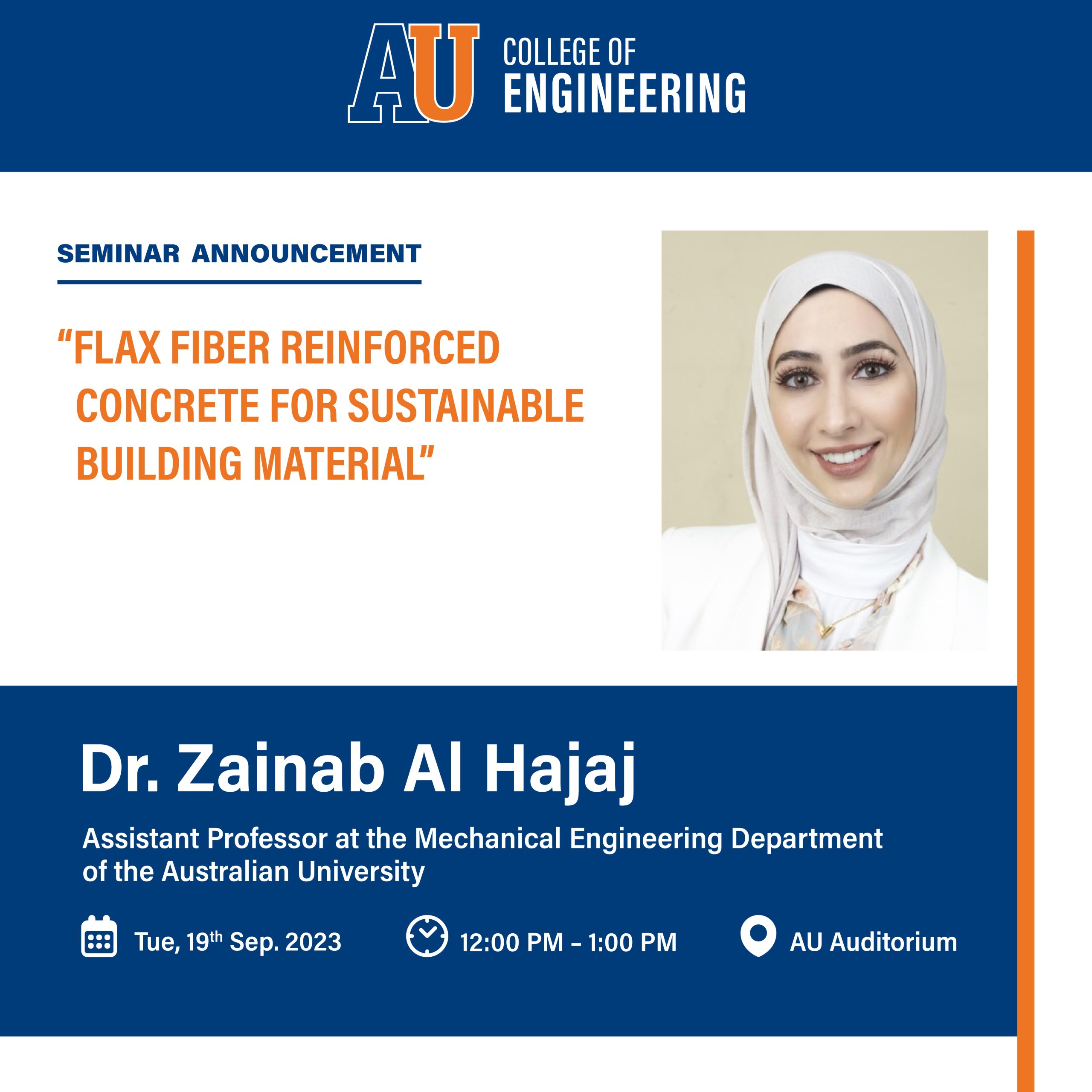 FLAX FIBER REINFORCED CONCRETE FOR SUSTAINABLE BUILDING MATERIAL