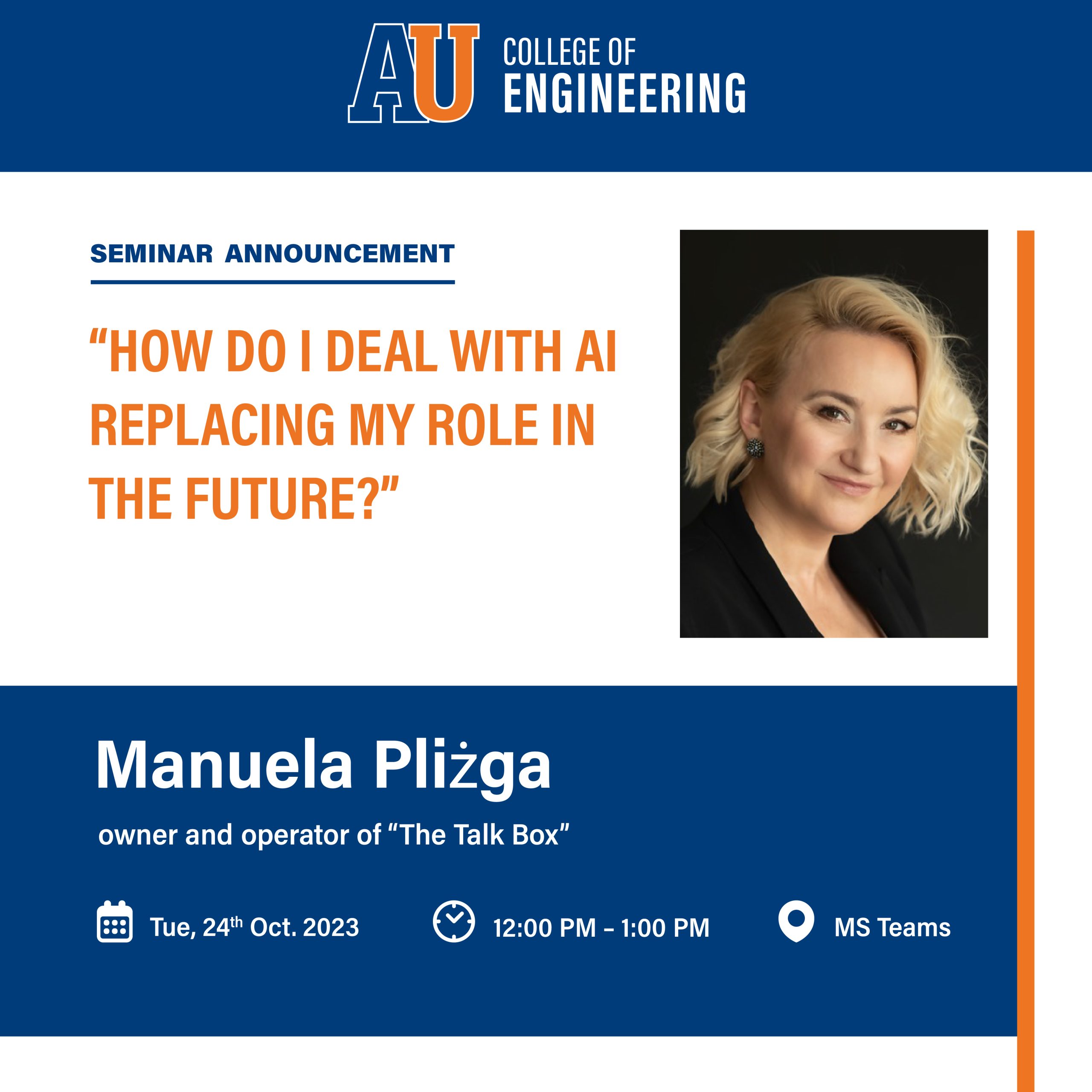 HOW DO I DEAL WITH AI REPLACING MY ROLE IN THE FUTURE?