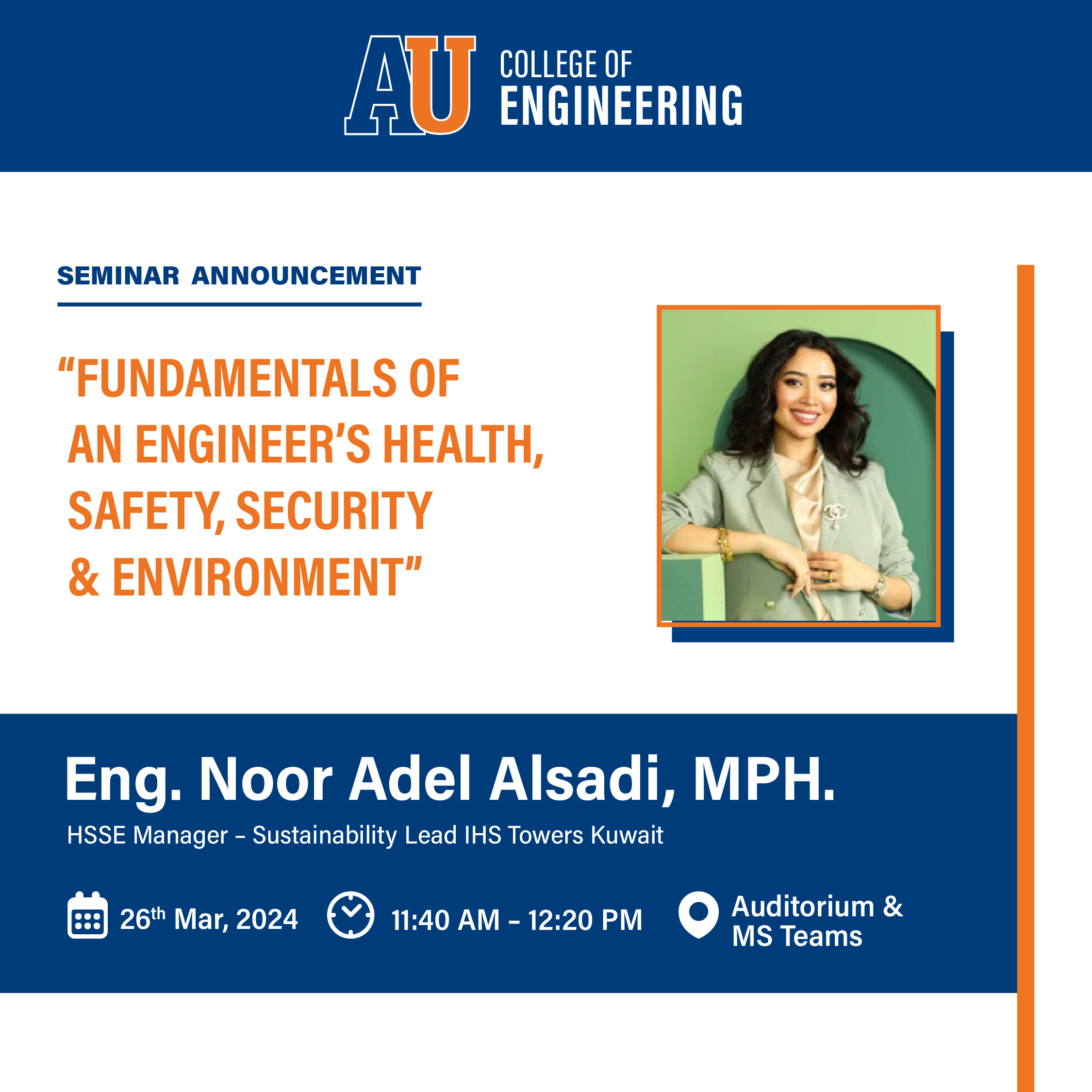 FUNDAMENTALS OF AN ENGINEER'S HEALTH, SAFETY, SECURITY & ENVIRONMENT
