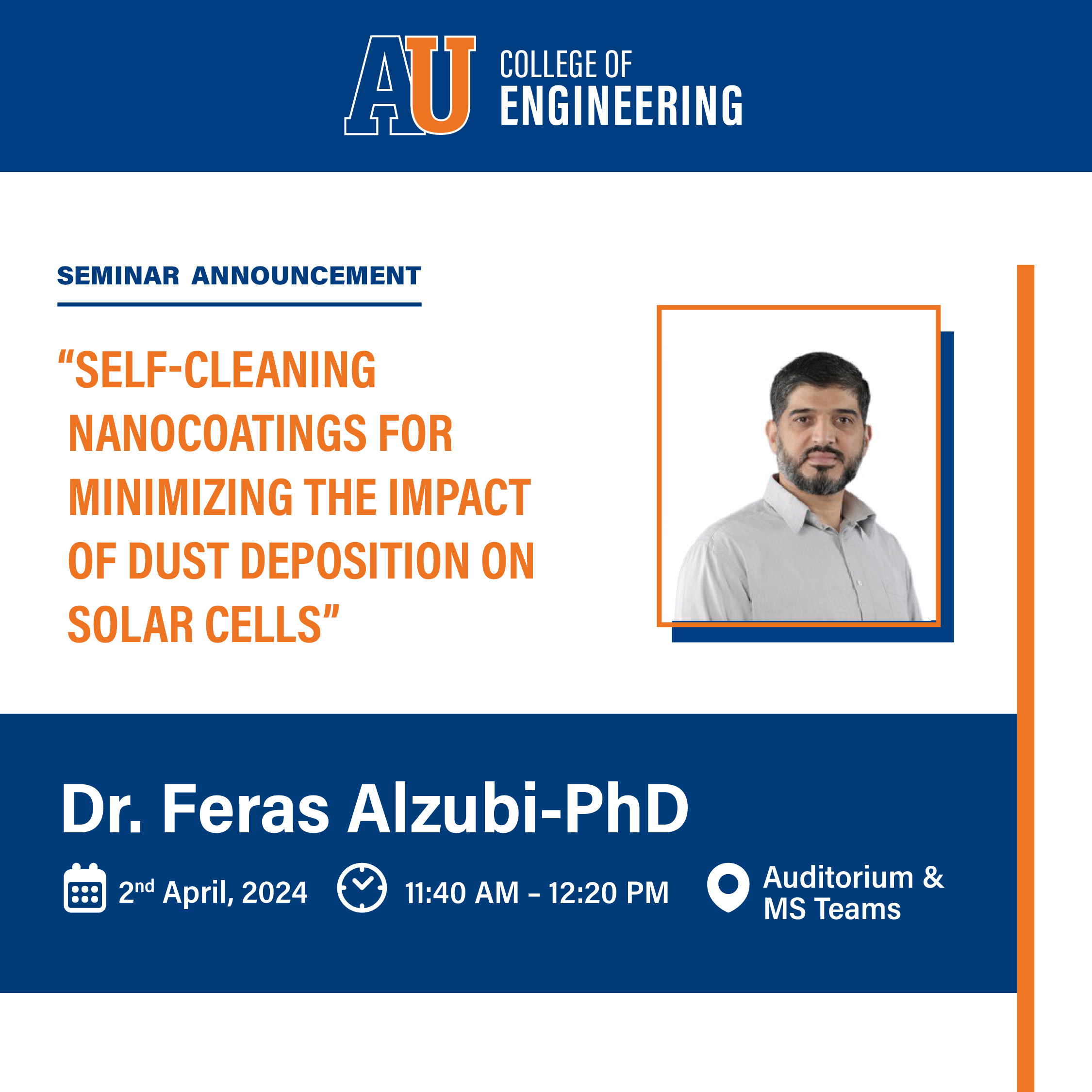 SELF-CLEANING NANOCOATINGS FOR MINIMIZING THE IMPACT OF DUST DEPOSITION ON SOLAR CELLS