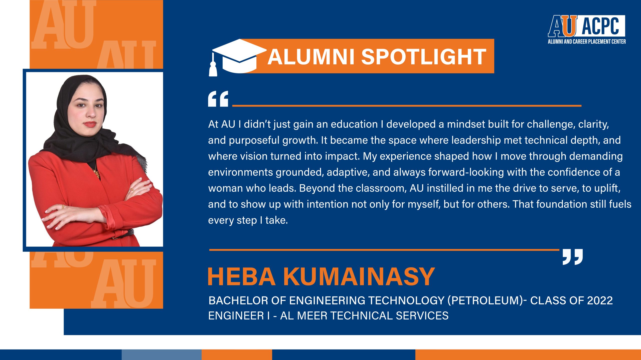 Heba Kumainasy - Alumni Spotlight Heba Kumainasy - Alumni Spotlight