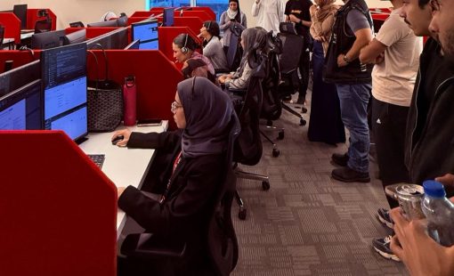 Image of AU Students attending Job Shadow at Jahez