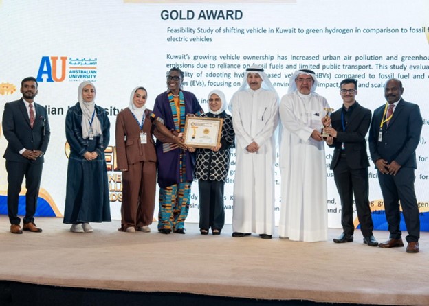 Image of AU Engineering Faculty and Students Recognized at the 16th TICE & 9th EEA Forum