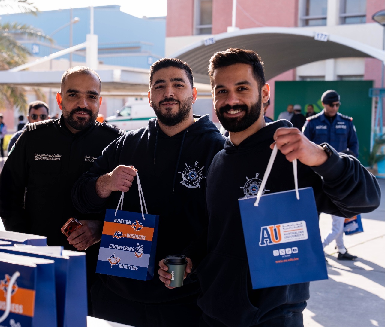 AU Sponsors Kuwait Coast Guard Run