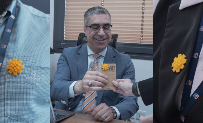 AU pays tribute to Frontliners with Arfaj Badges