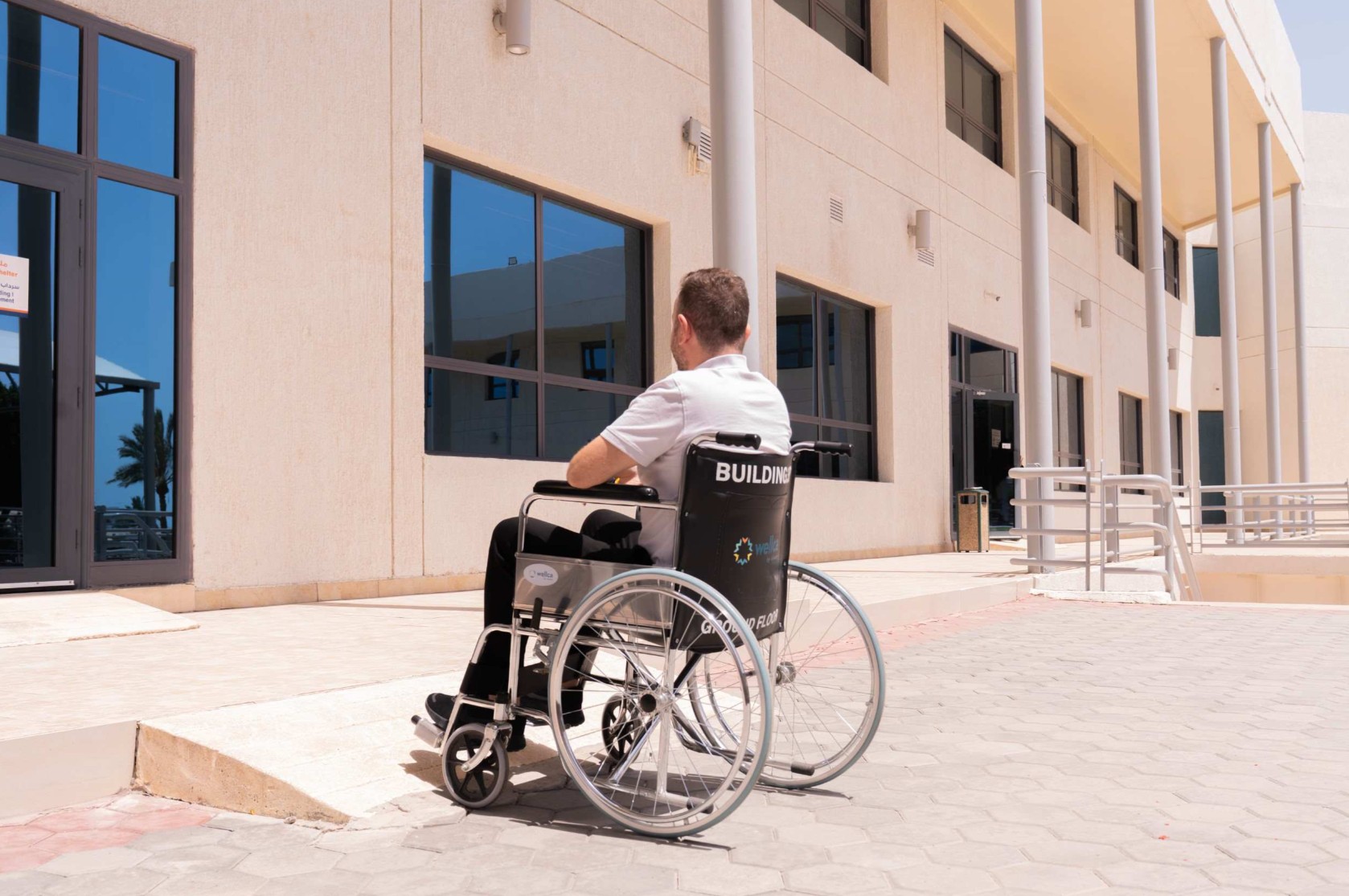 Ramps at AU for accessibility features