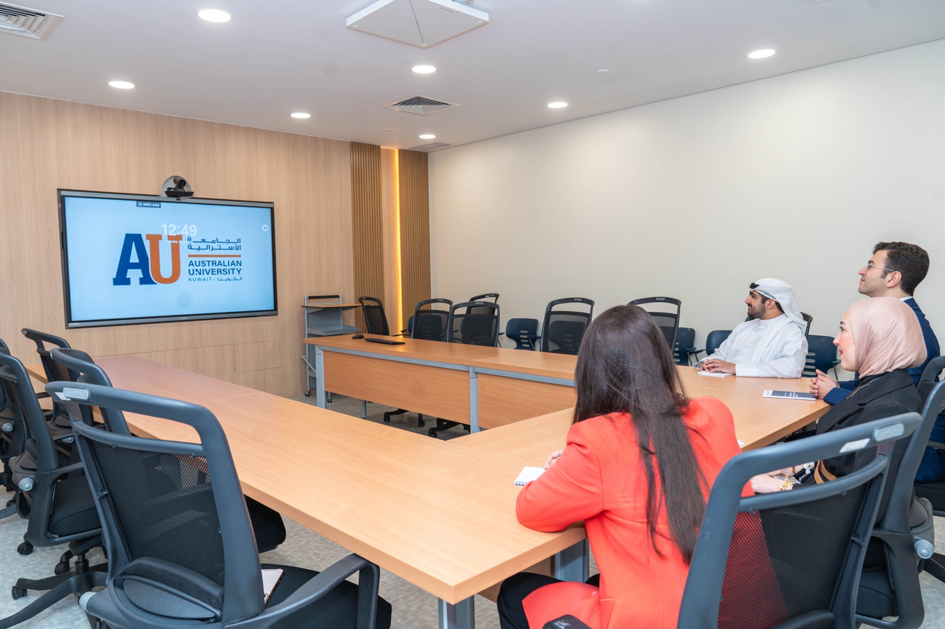 CoB meeting room at AU