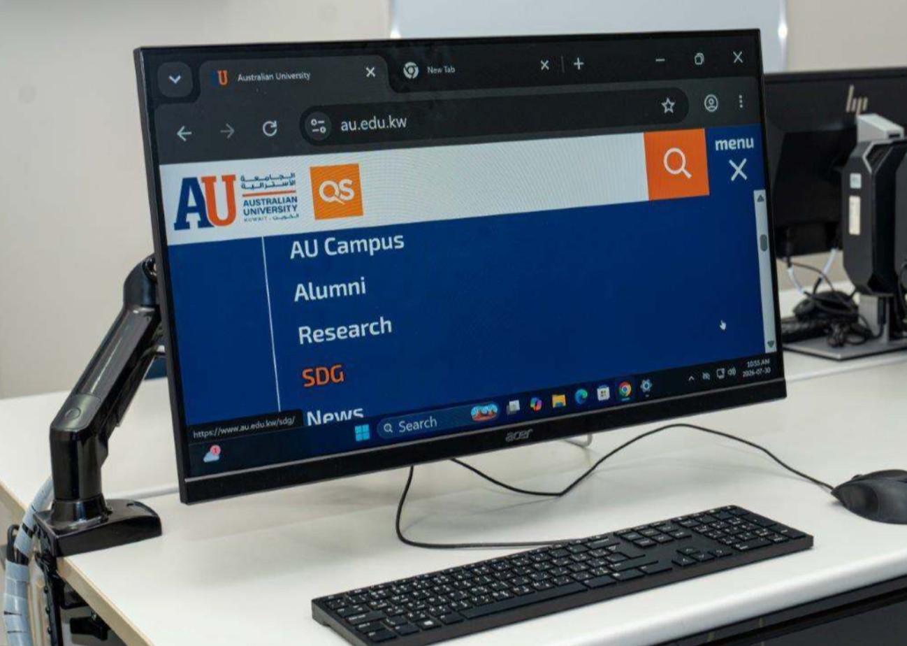 Adjustable display for visually impaired students