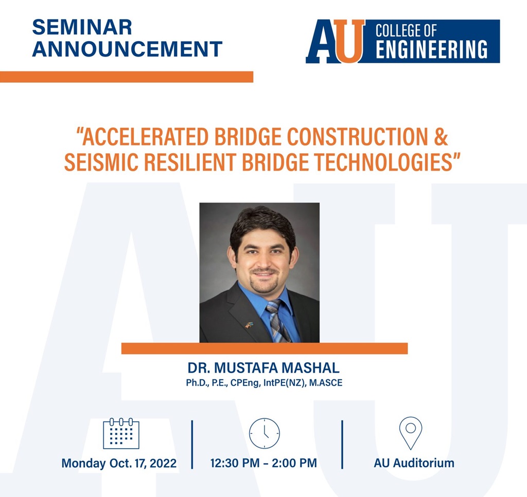 Accelerated Bridge Construction & Seismic Resilient Bridge Technologies poster