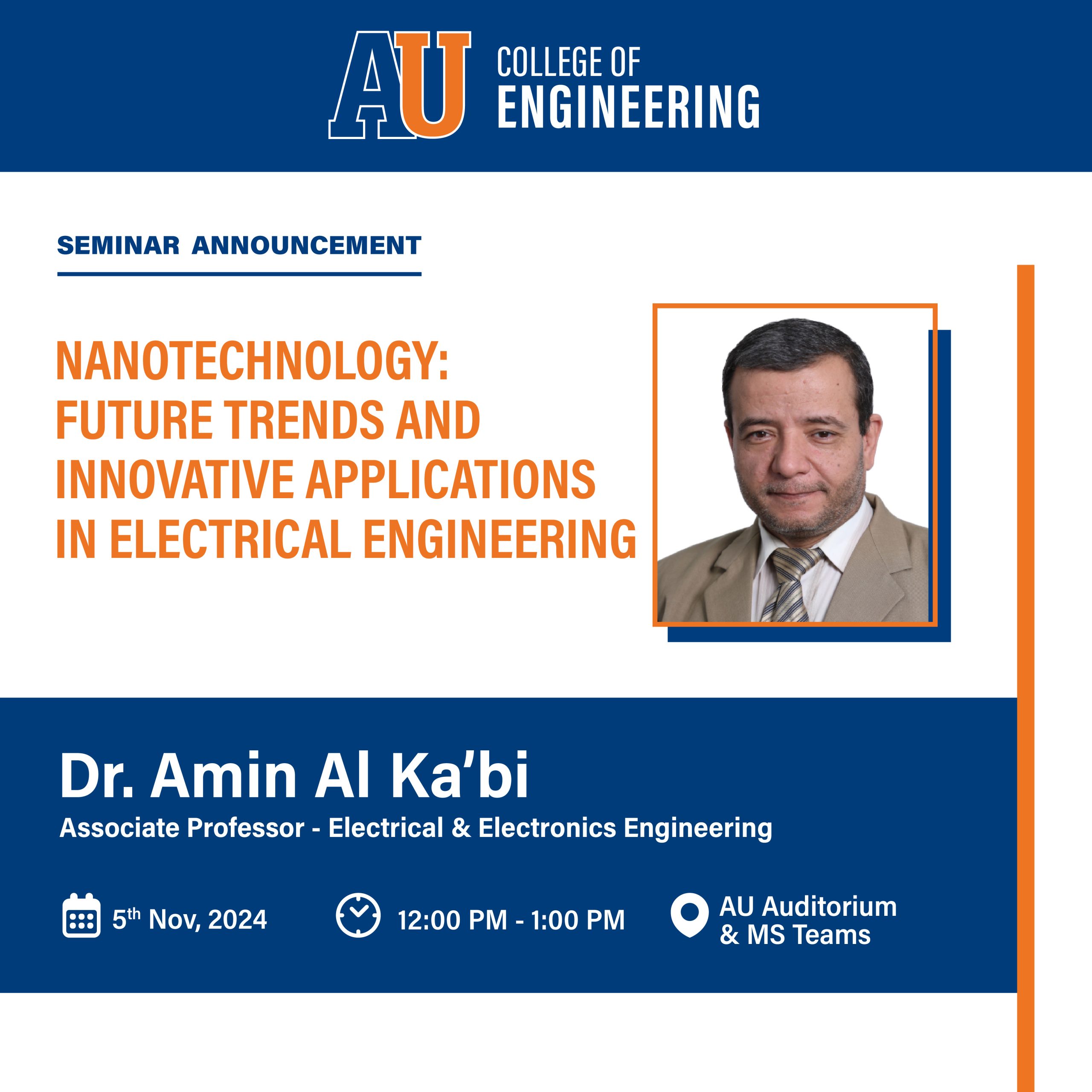 Nanotechnology: Future Trends and Innovative Applications in Electrical Engineering Seminar