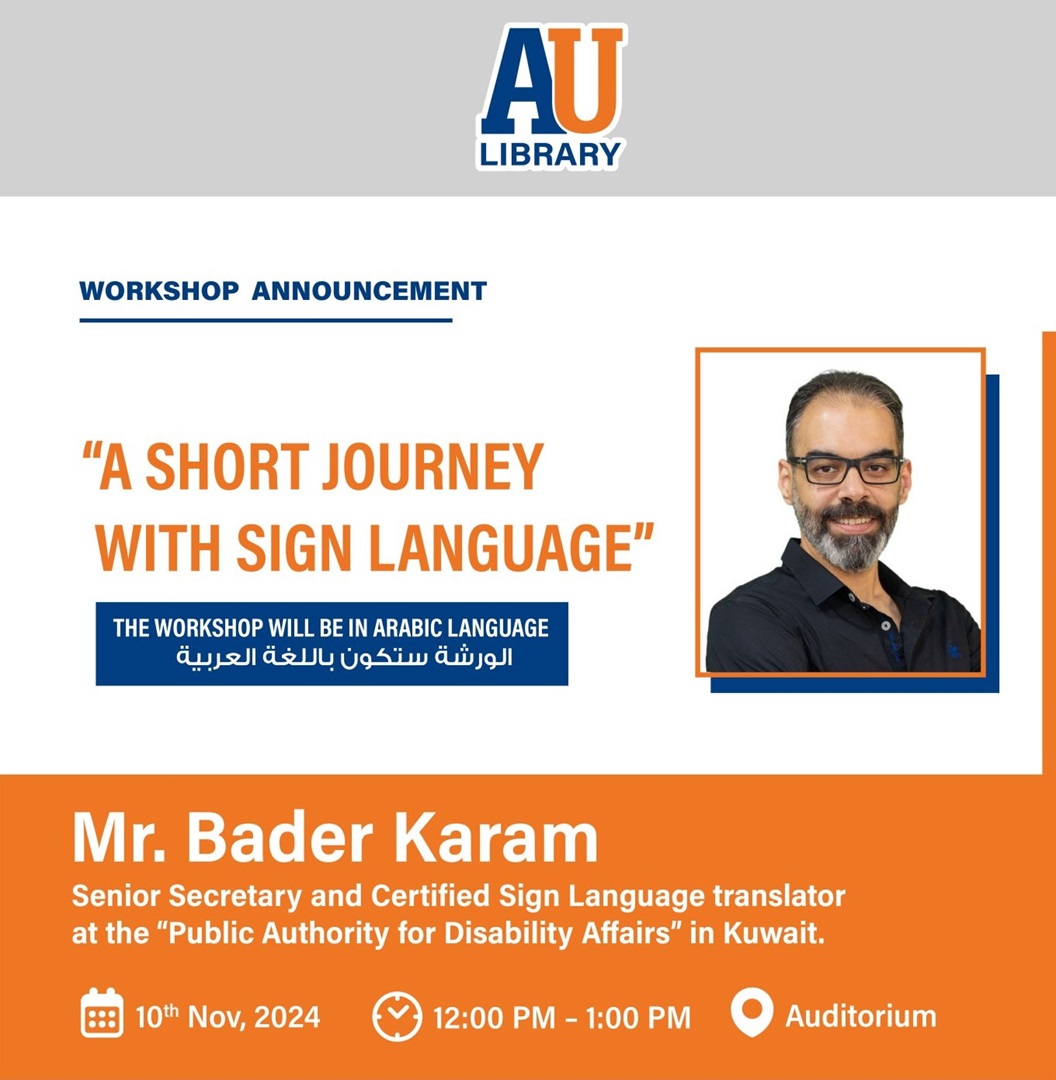Workshop - A Short Journey With Sign Language